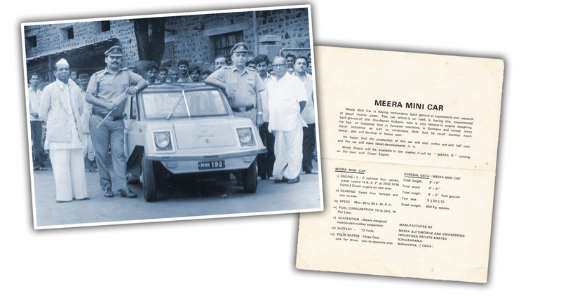 Illustration for article titled Before the Tata Nano There Was the Meera, India's First Cheapest Car